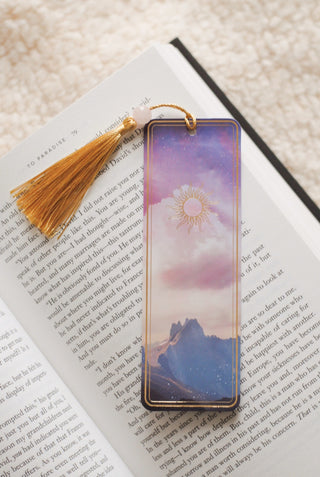 Ethereal Rose Quartz Bookmark