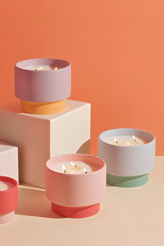 Paddywax - Colour Block in Saltwater Suede