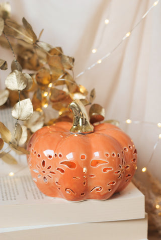 Pumpkin with LED Light