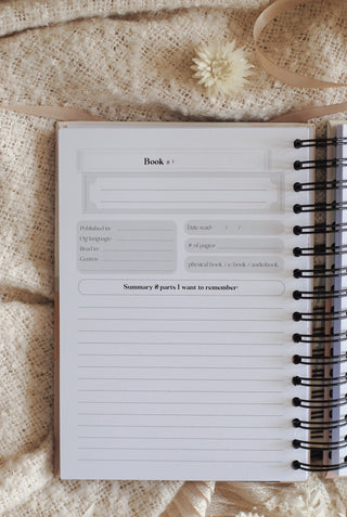 The Reading Journal '27 - Black
