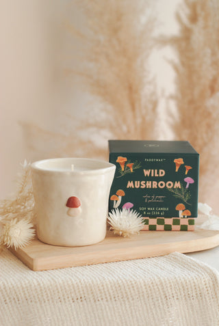 Paddywax - Bistro Ceramic Candle in Wild Mushroom
