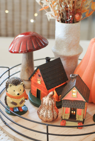 Woodland House with LED Light