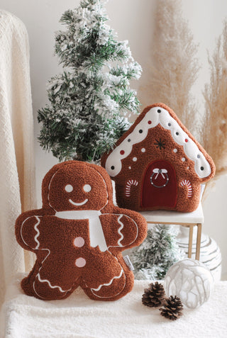 Gingerbread House Cushion