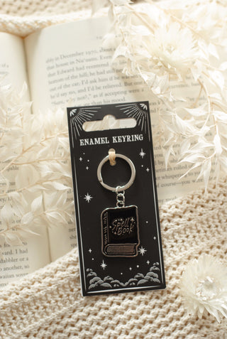 Spell Book Keyring