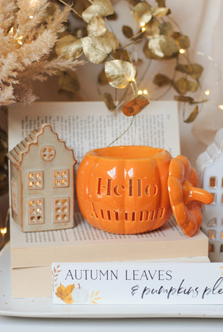 Autumn Leaves & Pumpkins Please - Sign