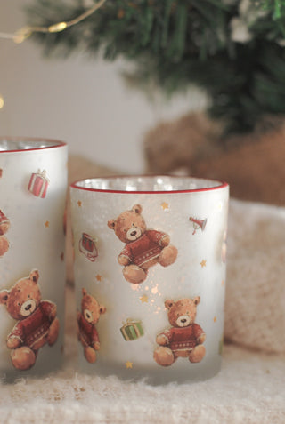 Teddy's Delight Tealight Holders - Set van 2