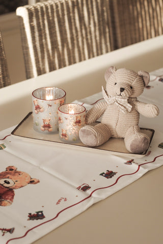 Teddy's Delight Tealight Holders - Set van 2