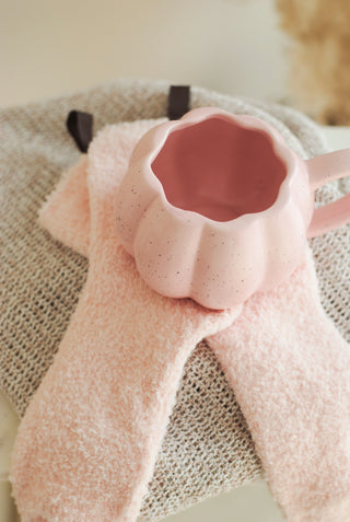 Pink Pumpkin Mug & Socks Set