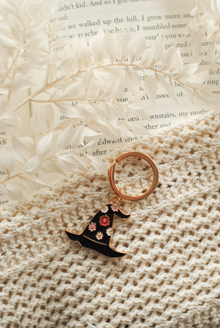 Spooky Hat Keyring