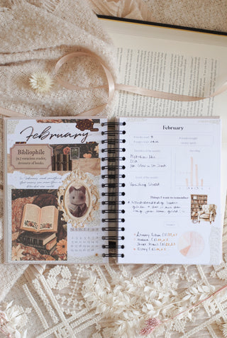 The Reading Journal '27 - Black