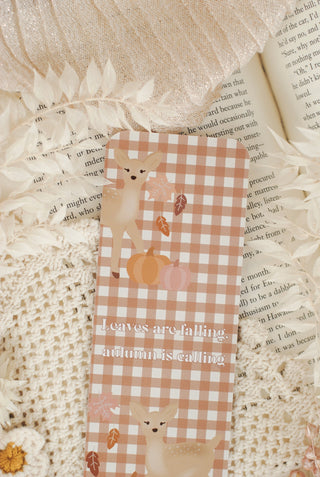 Autumn is Calling Bookmark