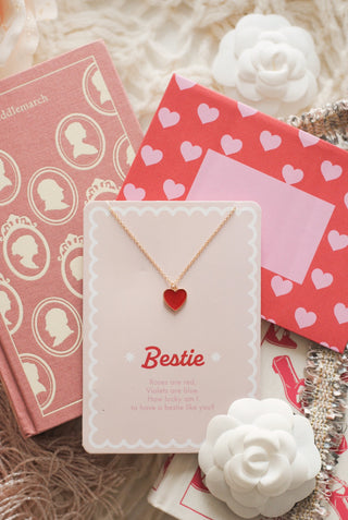 Bestie Necklace & Card