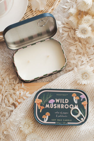 Paddywax - Bistro Tin Candle in Wild Mushroom