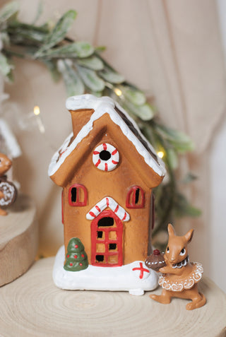 Gingerbread Candy House - with Tree