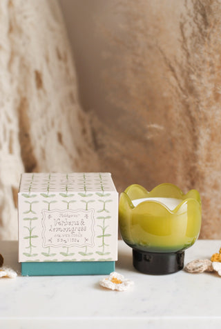 Paddywax - Tulip Glass Candle in Verbena & Lemongrass