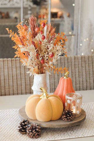 Shades of Autumn - Vase & Dried Flowers