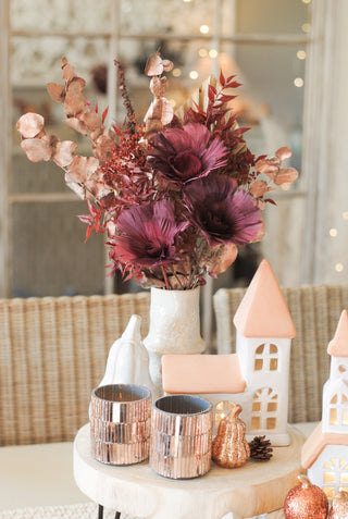 Gilded Meadow - Vase & Dried Flowers