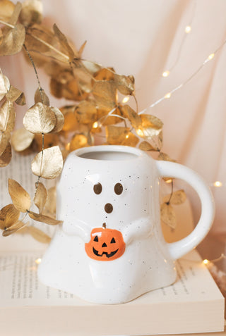 Boo with Pumpkin - Mug