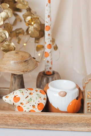 Autumn Days Gnome Oil Burner