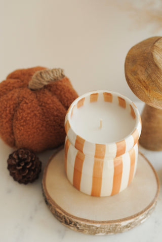 Fuzzy Orange Pumpkin