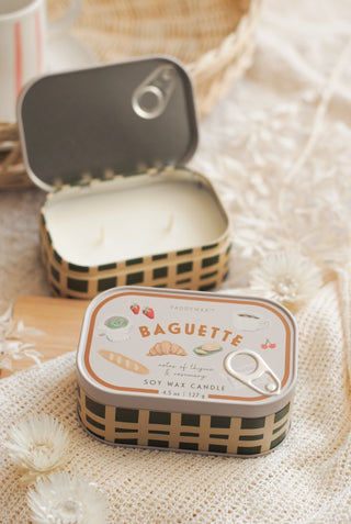 Paddywax - Bistro Tin Candle in Baguette