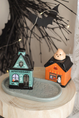 Spooky Street Salt & Pepper Set