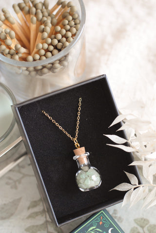 Aventurine Necklace in Giftbox