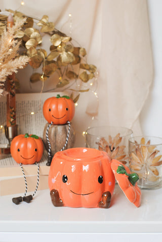 Cute Pumpkin Wax Melt Warmer