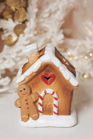 Gingerbread Candy House - with Gingerbread Man