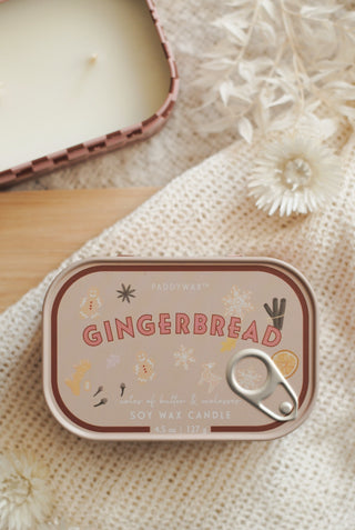 Paddywax - Bistro Tin Candle in Gingerbread