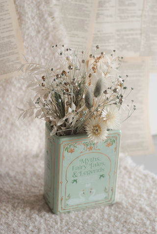 Myths & Fairy Tales - Book Vase & Dried Flowers