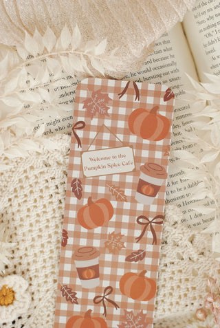 Pumpkin Spice Bookmark