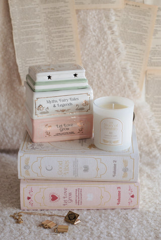 Book Stack Oil Burner