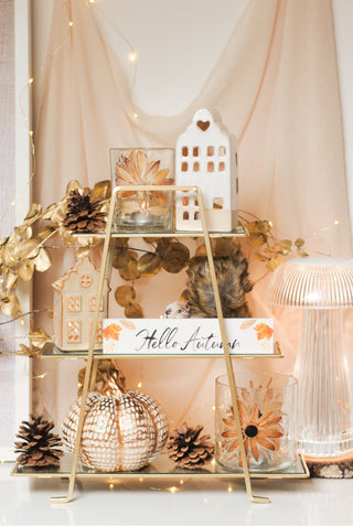 Gold Mirror Tray