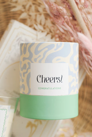 Cheers! Congratulations Candle