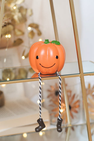 Cute Pumpkin with Hanging Legs