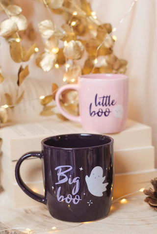 *-10% korting, verpakking gedeukt // Big Boo & Little Boo Mugs - Set van 2