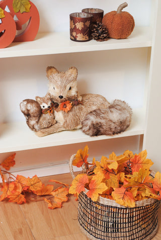 Autumn Leaf Garland - Ochre Tone