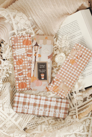 Pumpkin Spice Set of 4 Bookmarks