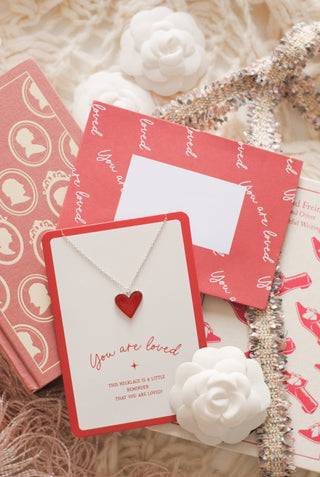 You Are Loved Necklace & Card