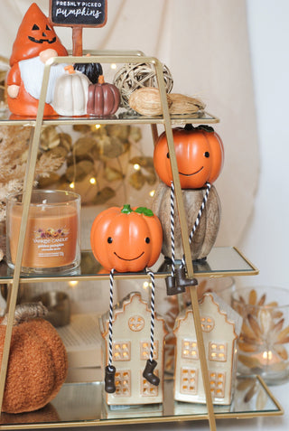 Cute Pumpkin with Hanging Legs