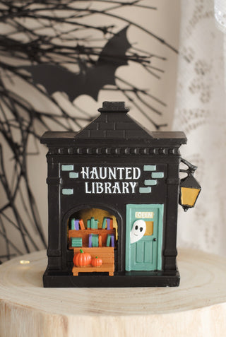 Haunted Library LED Light House