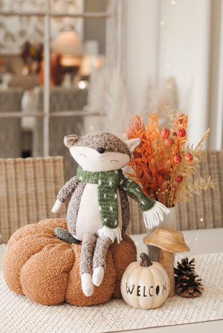 Bouclé Pumpkin Pillow