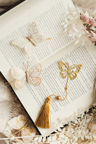Butterfly - Metal Bookmark