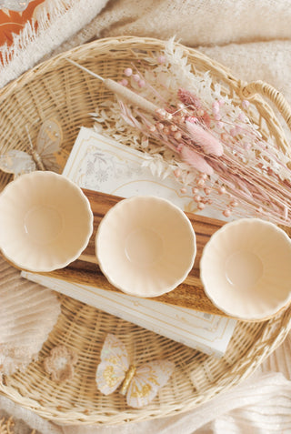 Serving Tray with 3 Bowls