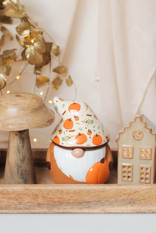 Autumn Days Gnome Oil Burner