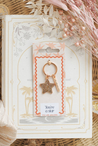You're A Star Keyring