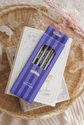 Witchy Pencils - Set van 5