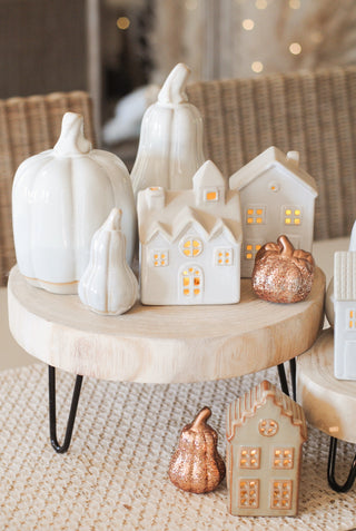 Ceramic Glazed Pumpkin I