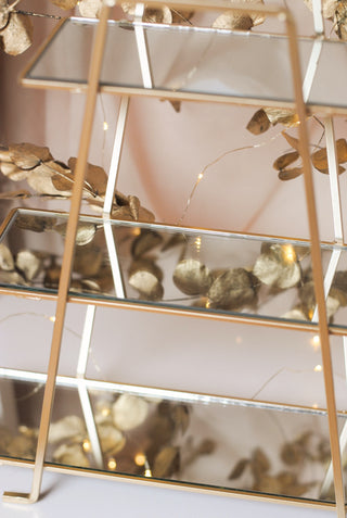 Gold Mirror Tray
